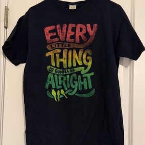 Unisex Black Graphic Tee